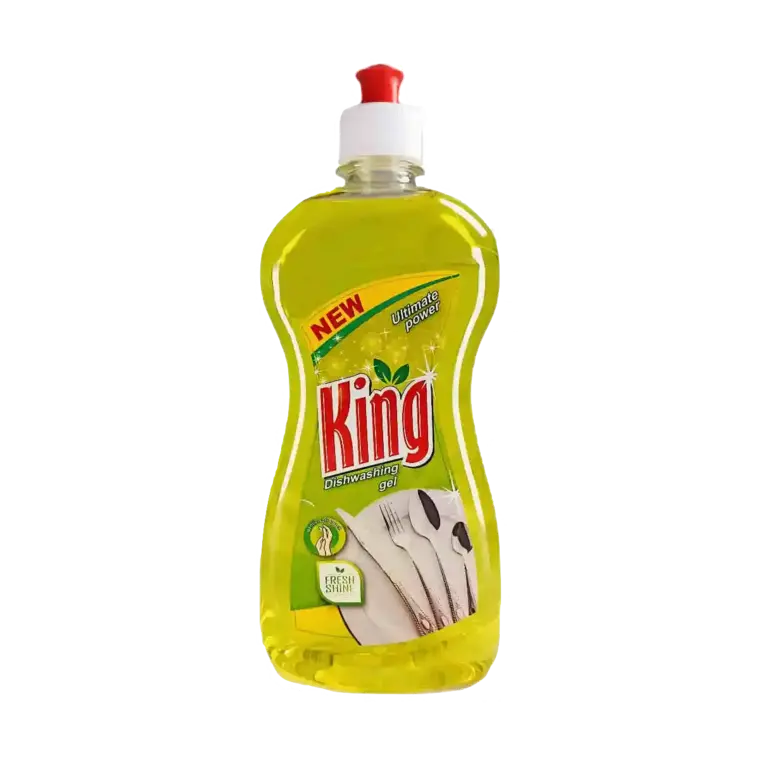KING Dishwashing Gel – лимон