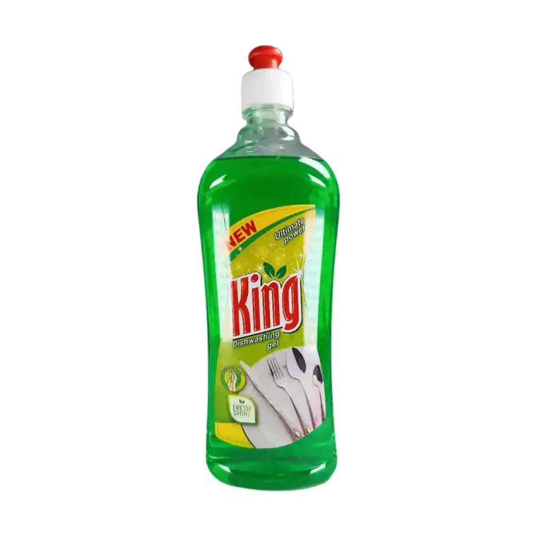 KING Dishwashing Gel – зелено јаболко